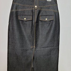 Jean skirt by Cache size 6